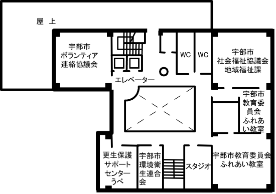 4階平面図